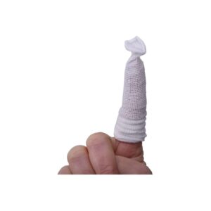 Quick gants de doigt blancs (5 pièces)